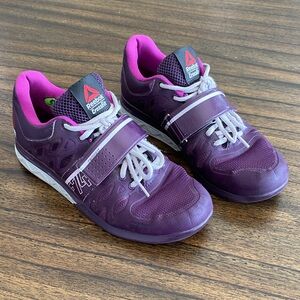 Reebok CrossFit Lifter 2 Training Shoes Purple White Women’s 8.5 V65906